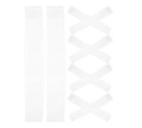 FRCOLOR 5 Pairs Invisible Elastic High Heel Shoe Straps for Women Non-Slip Anti-Loose Shoe Laces 1.5cm X 11cm Portable for Securing Sandals and Pumps