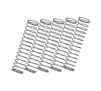 FRCOLOR 5 Pcs Sturdy Trumpet Button Springs Replacement Accessories for Trumpet, Silver Stainless Steel Material, Easy to Replace and Portable, for Musical Instrument Repair
