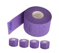 FRCOLOR 5 Rolls Barber Neck Band Tissue Disposable Hairdressing Neck Strips Stretchy Paper for Haircut Hairdressing Capes Barber Paper