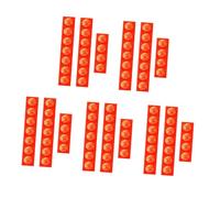 FRCOLOR 5 Sheets Red Blank Chinese Couplets Paper 17×104cm Xuan Rice Paper for Spring Festival Calligraphy DIY Lunar New Year Decoration with Dragon Phoenix Pattern