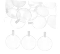 FRCOLOR 50 Pack Transparent EVA Plastic Dog Squeakers with Amusing Sound Device Interactive Noise Maker Inserts for DIY Pet Repair and Craft Projects Suitable for Dogs Cats Boy Girl