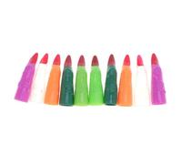 FRCOLOR 50 Pcs Halloween Fake Finger Nails Plastic Fingernail Claws Spooky Design for Witch Zombie Cosplay Party Props