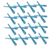 FRCOLOR 50 Pcs Inflatable Cheerleading Sticks with Built Bells Handheld Noise Makers for Sports Events Concerts and Parties to Boost Team Spirit and Enhance Enthusiasm