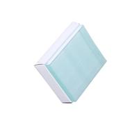 FRCOLOR 50 PCS Optical Glass Microscope Slides with Smooth Edges for Basic Biological Science Education Suitable for Biology Chemistry Research and Medical Use