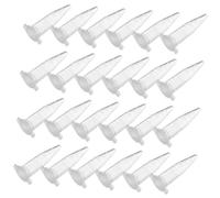FRCOLOR 500pcs Centrifuge Tubes with Caps Small Sample Containers for Laboratory Use Sturdy Plastic Micro Test Tubes with Graduation Storage Vials for Scientific Experiments and Clinical
