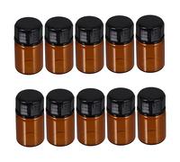 FRCOLOR 50ct Mini Travel Dispensers 2ml Refillable Lotion Vials Essential Oil Mixing Bottles Leakproof Makeup Bottles Safe Recyclable