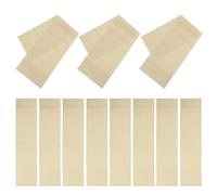 FRCOLOR 50pcs Antique Style Xuan Calligraphy Paper Sheets, Half-ripe Thickened Rice Paper for Chinese Painting and Writing Brush Practice, Light Pastel Colors with Gold Sprinkles, Suitable