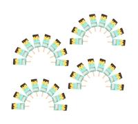 FRCOLOR 50pcs Blue 3d Ice Pop Candy Boxes Paper Drawer Style Candy Organizer Party Favor Boxes for Wedding Shower Birthday Treat Packaging