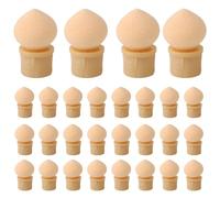 FRCOLOR 50pcs Nail Sponge Pen Refills Nail Art Sponge Tips for Ombre Gradient Manicure Pen Replacement Heads for Home Salon Polish Blending