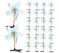 FRCOLOR 50pcs Pinwheel Hair Clips for Lightweight Spinning Windmill Barrettes Fun Hair Accessories for Birthday Parties Festivals and Everyday Wear