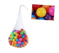 FRCOLOR 50pcs Plastic Ball Pit Balls Educational for Mesh Storage Bag for Playhouse Pool Bath Hand-eye Coordination and Group Cooperation Development