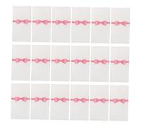 FRCOLOR 50pcs Pocket Napkins with Bow Print Elegant Disposable Wrapping Paper for Restaurants and Hotels Versatile Guest Hand Towels for Events and Gatherings