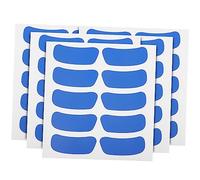 FRCOLOR 50pcs Portable Eye Stickers Sports Fan Stickers Eye Strips for Football Hockey Cheerleading