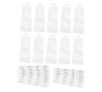 FRCOLOR 5ml Portable Disposable Lotion Dispensing Bags 15pcs Leak-proof Sample Pouches Suction Mouth for Travel Toiletries Makeup and Cosmetics