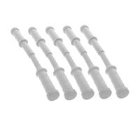 FRCOLOR 5pairs Plastic Rocking Horse Handles Replacement for Riding Accessories Threaded Grips Compatible with Rockers Easy Install for Home and Preschool Use