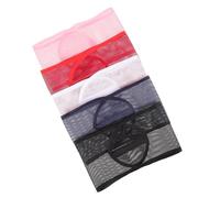 FRCOLOR 5pcs Adjustable Female Hairbands for Hairdressing Elastic Hair Bands Hair Styling Tool for Women's Fashion