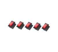 FRCOLOR 5pcs Boat Shaped Toggle Switches for Electric Safe Plastic DIY Electronic Components Kit for Childrens Handicraft and Learning Enhances Manual Dexterity and Logical Reasoning