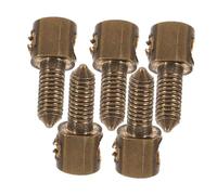 FRCOLOR 5pcs Cello Bow Frog Screw Metal Adjustment Screws for Violin Secure Connection for Enhanced Performance Stability Precision Design for Tension Adjustment String Instruments