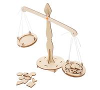 FRCOLOR 5pcs DIY Balance Scale Science Kit Complete Handmade Stem Experiment Materials for Creative Learning Educational Assembly for Home and School Science Activities