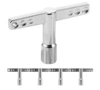 FRCOLOR 5pcs Drum Keys Standard Drum Tuning Key Wrenches for Tuning Gauge Instrument