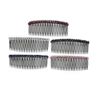 FRCOLOR 5pcs Fashion Rhinestone Detangling Comb Hair Insert Combs for Women Bang Hair Headwear for Parties Banquets Weddings