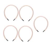 FRCOLOR 5pcs Fashion Sparkle Rhinestone Headband for Women Crystal Headband Glitter