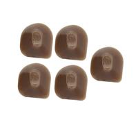 FRCOLOR 5pcs Flute Mute Rubber Bricks Colloid Material Easy to Clean Professional Flute Button Mute Accessories for Wind Instrument Sound Absorption and Noise Reduction