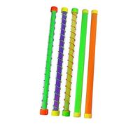 FRCOLOR 5pcs Groan Tube Noisemakers Funny Sound for Adults and Party Favor Prank Noise Makers with Rainbow and Styles Creative Noise Stick for Holiday and Birthday Fun