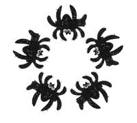 FRCOLOR 5pcs Halloween Spider Hair Clips for Kids Costume Party Quirky Barrettes Sturdy Hairpins Horror Spider Headdress Easy to Wear Accessories