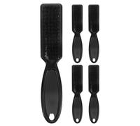 FRCOLOR 5pcs Long Handle Beard Brush Comb for Mustaches Grooming Shaving Comb Beard Care Brush for Barber Hair Styling at Home Salon