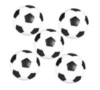 FRCOLOR 5pcs Mini Soccer Balls Table Soccer Replacement Balls for Compact Foosball Table Portable Foosball Accessories for Smooth Gameplay
