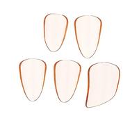 FRCOLOR 5pcs Pipa Finger Picks Pipa Nail Covers for Musical Instrument Picks Orange Practical Parts for Adults Playing at Home Stage