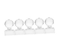 FRCOLOR 5pcs Pressing Seal Mold for Eye Shadow Stamper Precision Makeup Gadget for Eyeshadow Blusher Packaging