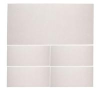 FRCOLOR 5pcs Self-adhesive Cat Scratching Mat Set 60x30cm Sturdy Scratch-resistant Carpet Pads for Indoor Cats Couch and Wall Protection Cream Beige