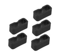 FRCOLOR 5Pcs Silicone Watch Strap Rings Replacement Band Keeper Loops for Smartwatch Bands Fastener Holders Comfortable