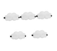 FRCOLOR 5pcs Sleeping Mask for Women Soft Eye Mask for Nap Memory Foam for Office Workers Students Travelers