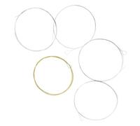 FRCOLOR 5pcs Stainless Steel Banjo Strings for String Banjo Durable Music Wire Easy Installation for Beginners and Professionals for Performance and Practice
