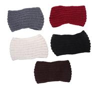 FRCOLOR 5pcs Women Fashion Headbands Stretchy Headbands Hair Ornaments for Girl Yoga