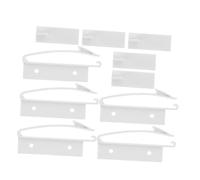 FRCOLOR 5sets Boy Girl Safety Locks Invisible Cabinet Locks for Kitchen Cupboards Strong Adhesive No Drilling Easy to Install