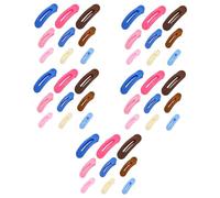 FRCOLOR 5sets Duckbill Flat Hair Clips Non-slip Snap Hair Barrettes Women French Style Clips 9pcs*5