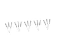 FRCOLOR 5sets Smooth Silk Hair Comb Rat Tail Combs for Sectioning Styling 3pcs*5