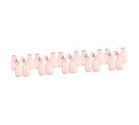 FRCOLOR 5sets Toiletry Bottles Travel Size Mini Squeeze Bottles for Shampoo Lotion Body Wash Refillable Travel Containers 4pcs*5