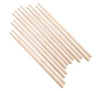 FRCOLOR 6 Pairs Drum Practice Sticks Durable Maple Percussion Sticks Set for Jazz and All Music Styles Comfortable Grip for Beginners and Performance for Backup and Replacement