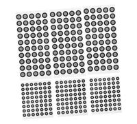 FRCOLOR 6 Sheets Reflective Scanning Markers for Handheld Laser Scanners High Accuracy Reference Points for Motion Capture Engineering Architecture Design