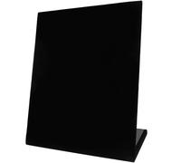 FRCOLOR 60 Pcs Tabletop Earring Display Stand Earring Display Rack L-shaped Black Large Capacity Multi-purpose Can Be Hung on The Wall Stylish Organizer for Home and Shopping Mall