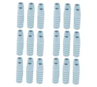 FRCOLOR 60pcs Cold Resistant Cuticle Nipper Handle Covers Non Slip Sponge Sleeves for Manicure Tools Enhanced Grip Stability Sweat Absorbing Nail Care Accessories for Home and Salon Use