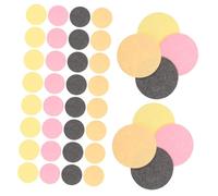 FRCOLOR 60pcs Compressed Facial Cleansing Sponges Round Natural Wood Pulp Cotton Pads for Makeup Removal Exfoliating Skincare Routine Lightweight Expandable for Women Travel Use