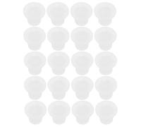 FRCOLOR 60pcs Diffuser Insert Plug with Pre-drilled Central Hole, Plastic Replacement Diffuser Stopper for Fragrance Bottles and Aroma Sticks, Supports DIY Home Scent Packaging, Limits