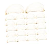 FRCOLOR 60pcs Gold Invisible Ballet Hair Nets High Elastic Mesh Bun Covers for Women and Durable Dance Hair Accessories for Updos