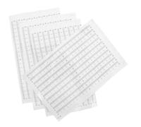 FRCOLOR 60PCS Self-adhesive Measuring Tape Sticker with Metric Scale Wear-resistant and Heavy Duty Ruler for Workbench Height Marking Easy Peel and Stick Application with Bold Readings
